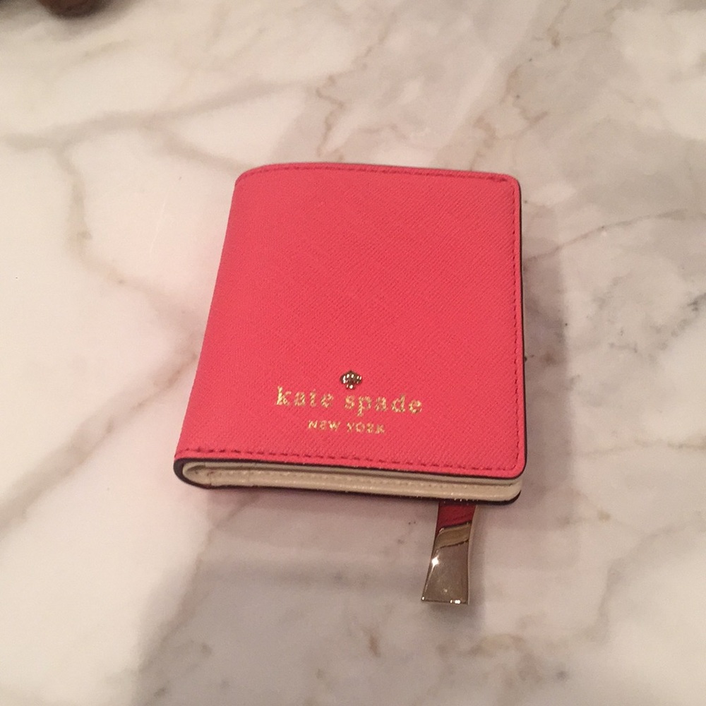 NWT Kate Spade pink wallet